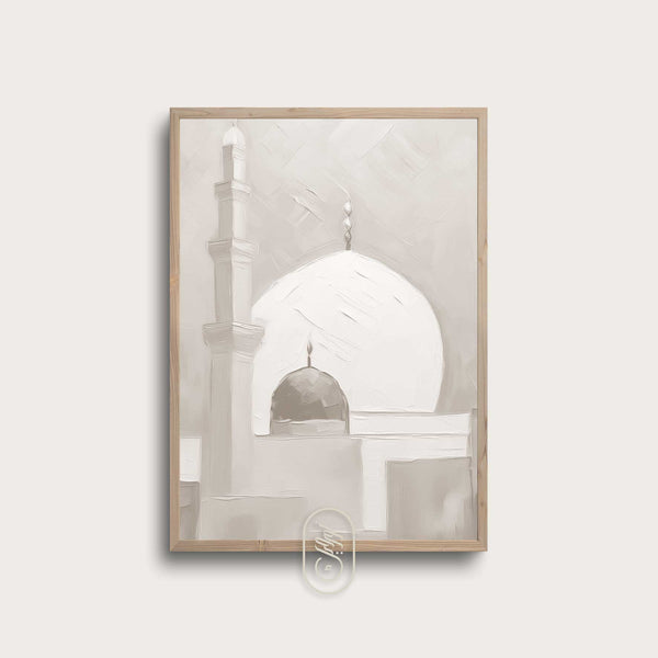 Modern Beige Abstract | Mosque #1