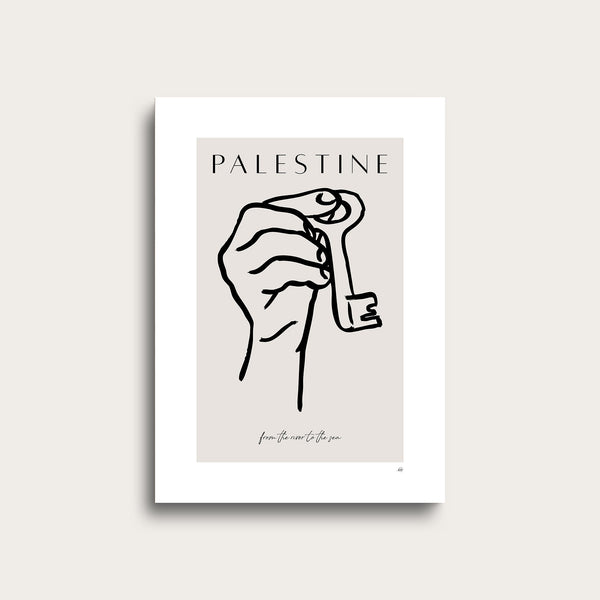 Palestine Illustration | Key #1