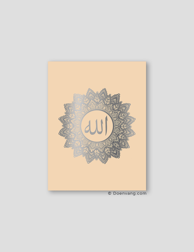 FOIL POSTER | Allah Mandala, Sabbia - Doenvang