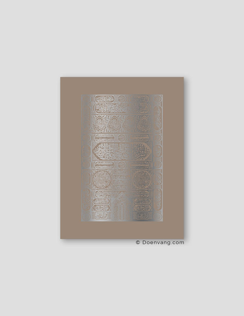 FOIL POSTER | Kaaba Door, Cashmere - Doenvang