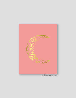 FOIL POSTER | Verily Moon, Rose - Doenvang