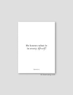 He Knows What - Doenvang