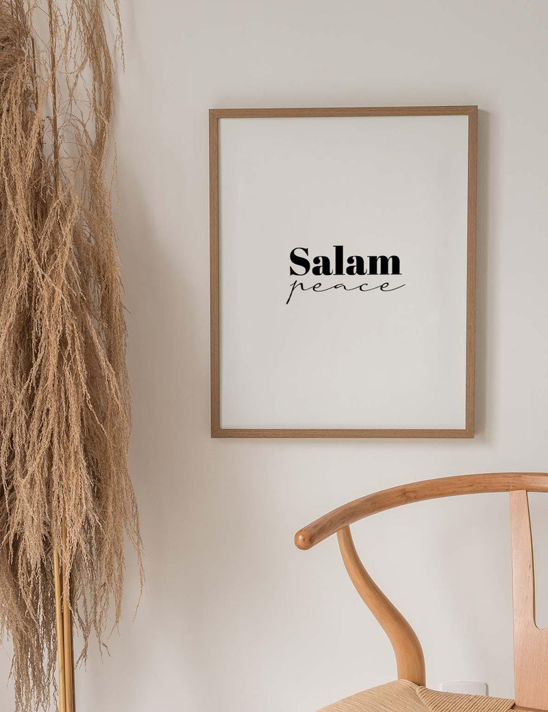 Salam Peace | Text Poster - Doenvang