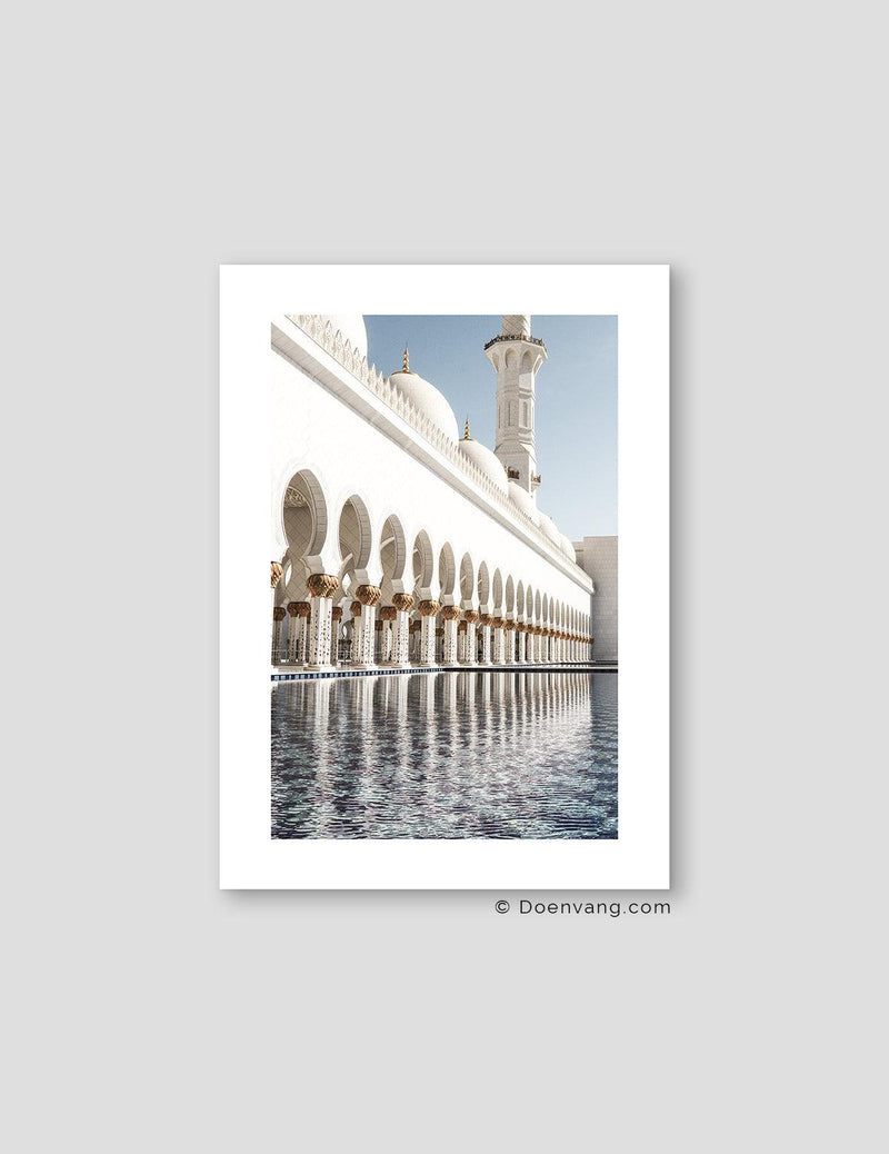 Sheikh Zayed Mosque Exterior Reflections, Abu Dhabi 2020 - Doenvang